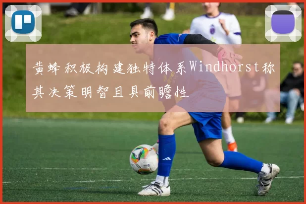 黄蜂积极构建独特体系Windhorst称其决策明智且具前瞻性